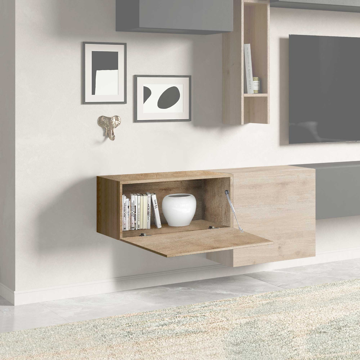 ribalte moderne sospese