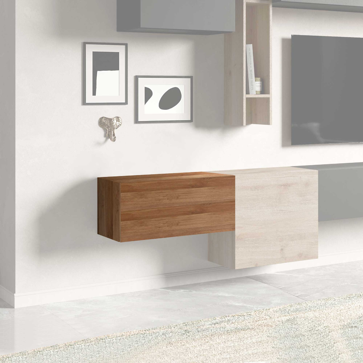 pensile orizzontale mercure