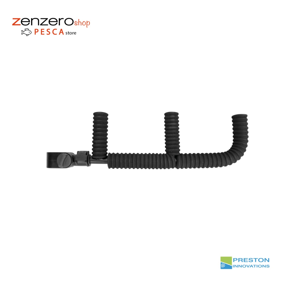 Preston barra triplo attacco, colore nero 