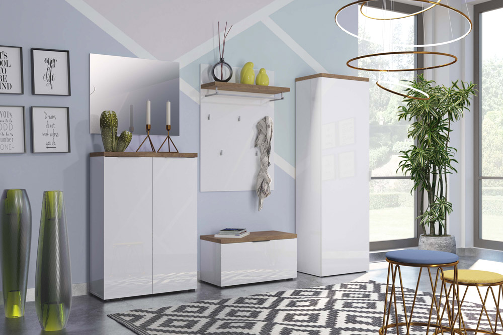 Moderna Specchiera L.80 cm, Made in Italy