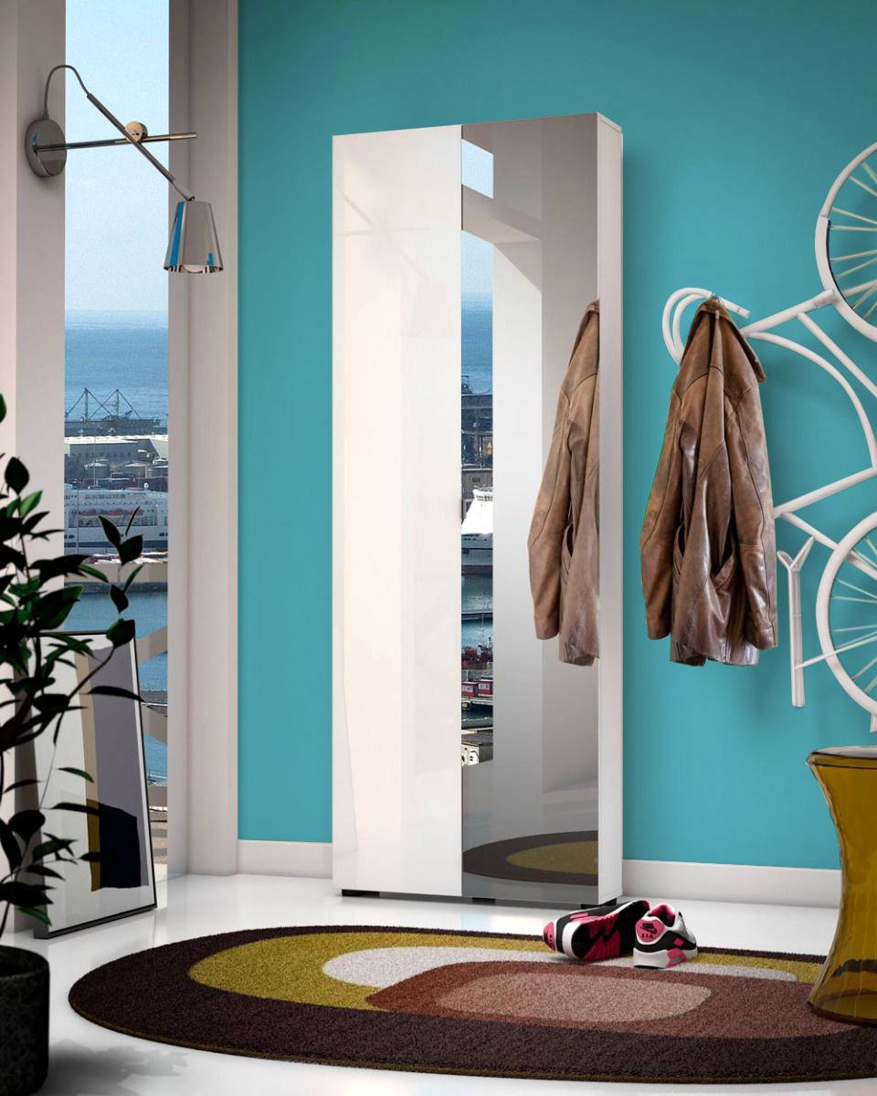 Offerta Armadio multiuso con anta a specchio, Made in Italy