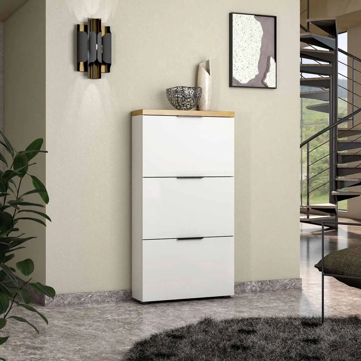 Scarpiera 3 ribalte, in offerta Made in Italy