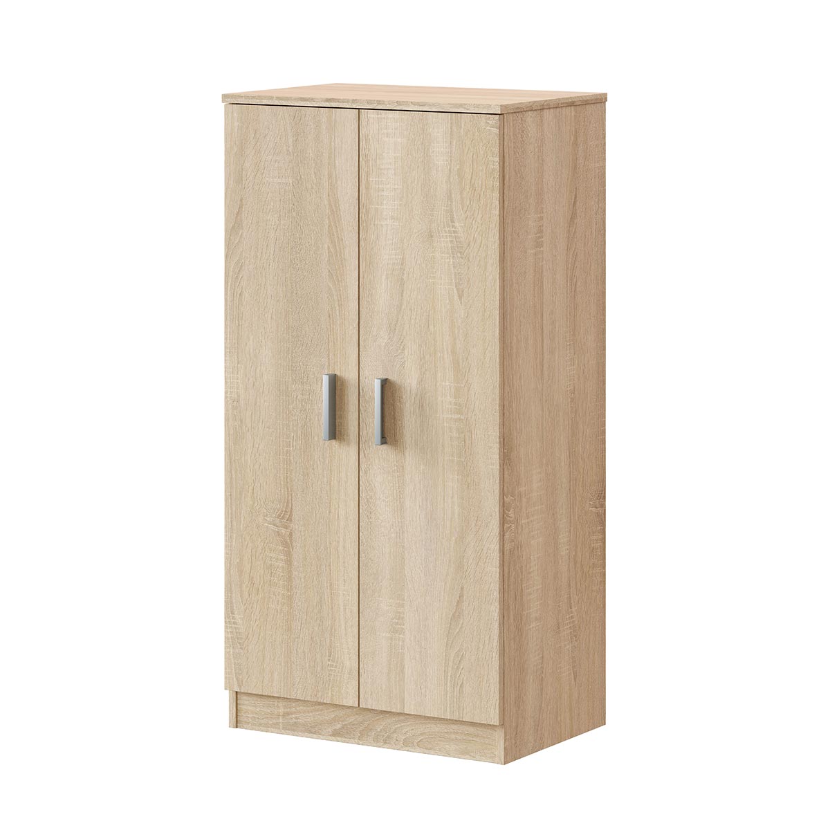 Scarpiera bassa 2 ante, finitura Rovere canadian