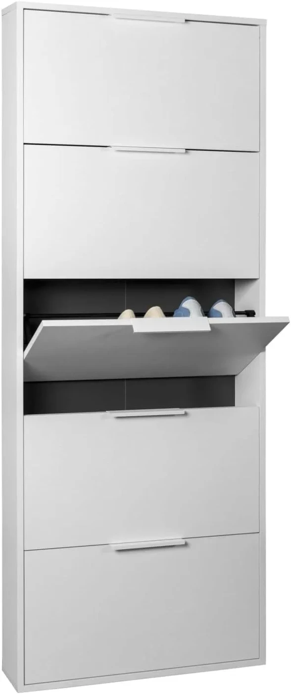 scarpiera bianca moderna