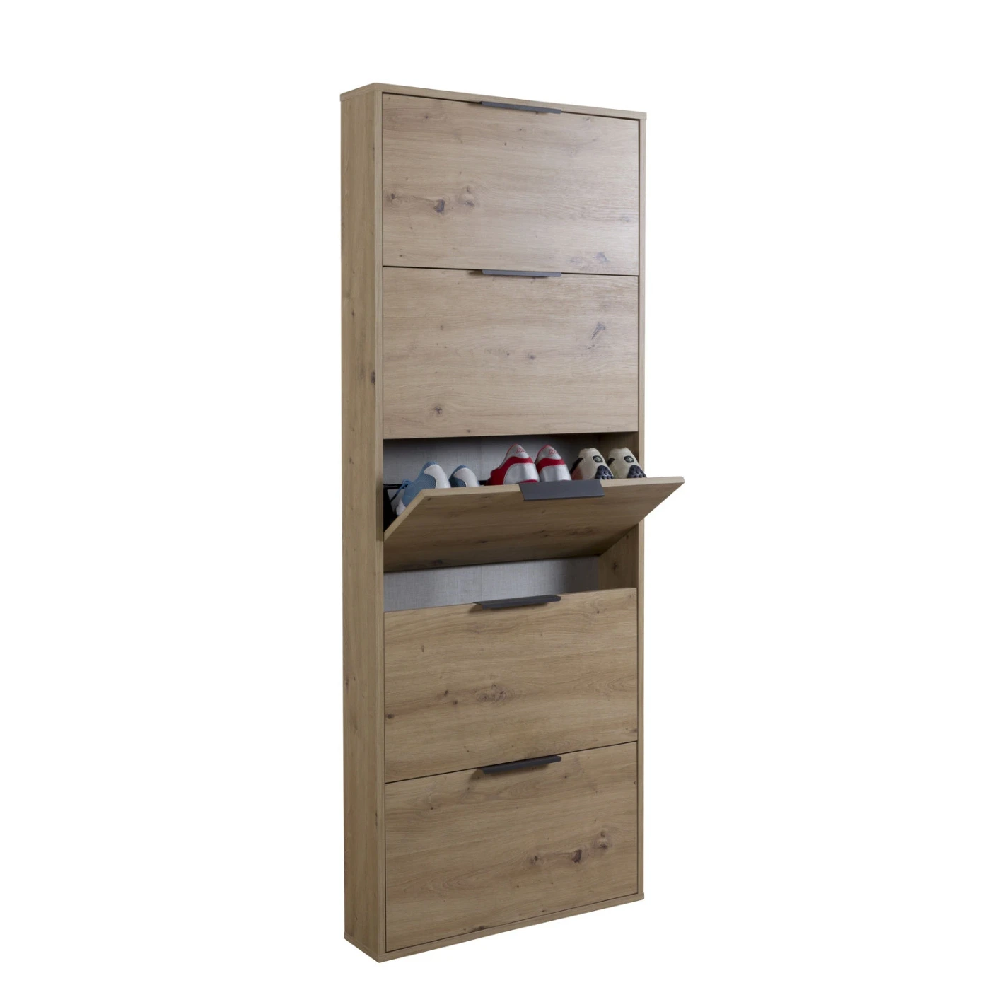scarpiera 5 ribalte rovere