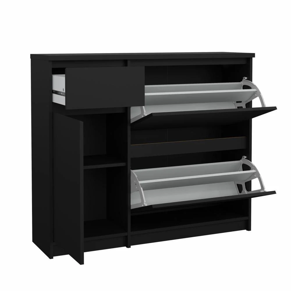 scarpiera nera promozione
