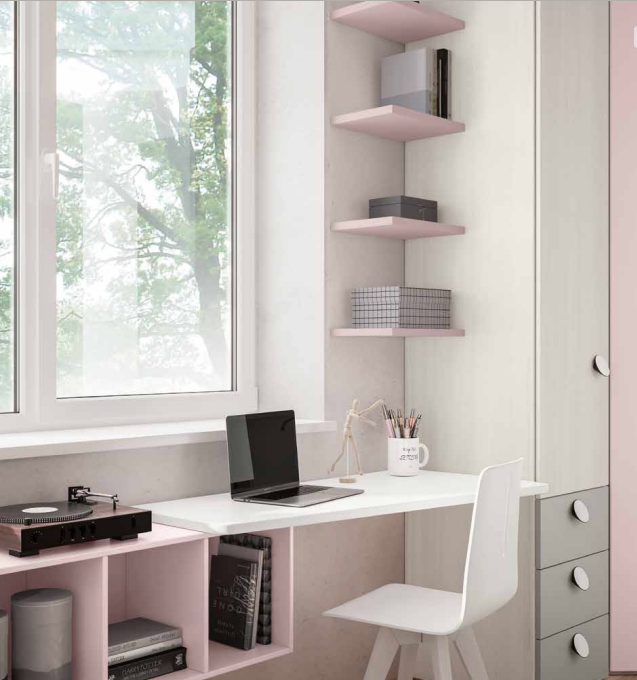 Camerette per bambine, cameretta Ninfea scontata