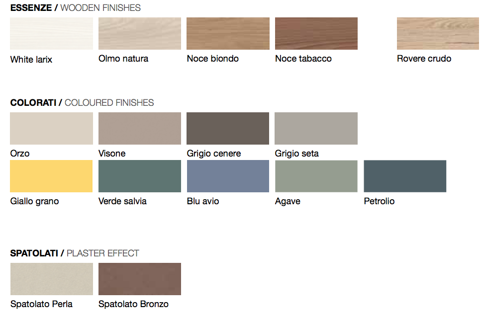 Armadio a 4 ante battenti grigio cenere lucido con ante da 60 cm