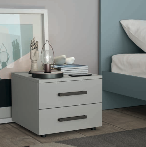 Camera da letto a prezzo basso, Rovere gesso e Grigio Dorian