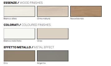 Armadio moderno 8 ante battenti, finitura Olmo Natura
