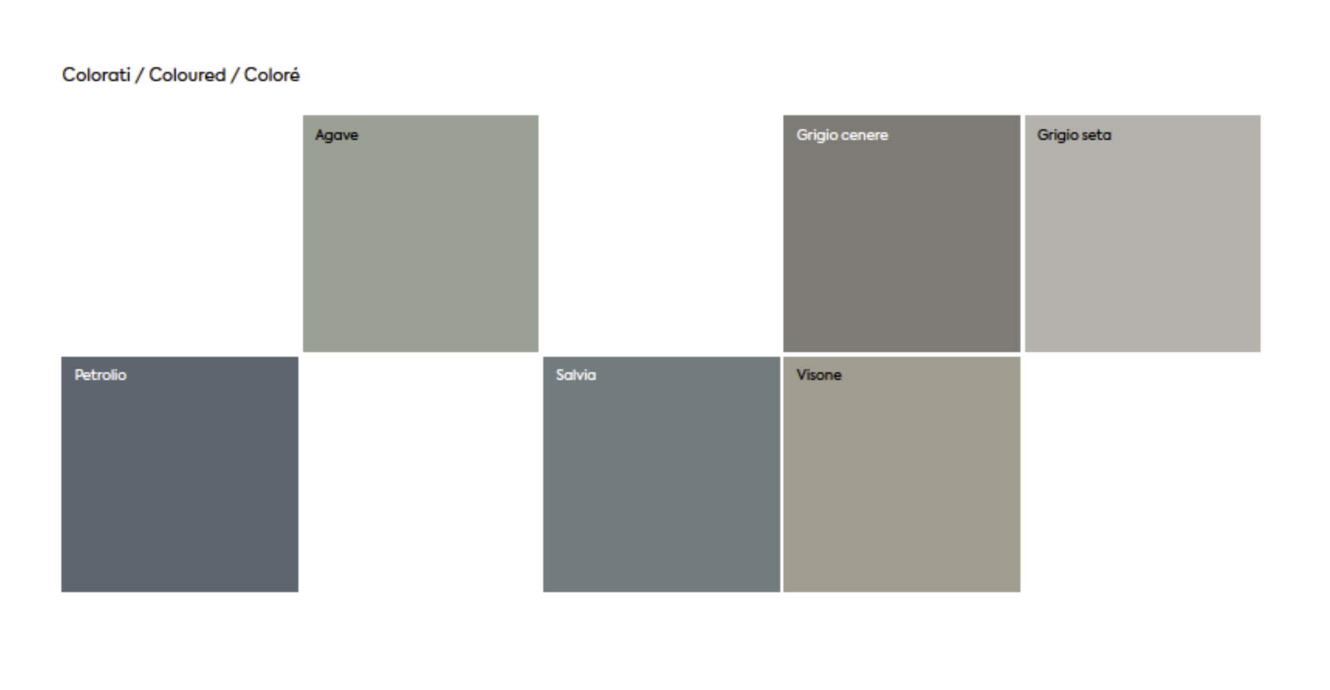 Parete attrezzata personalizzabile, finitura Quercia e Rovere sbiancato