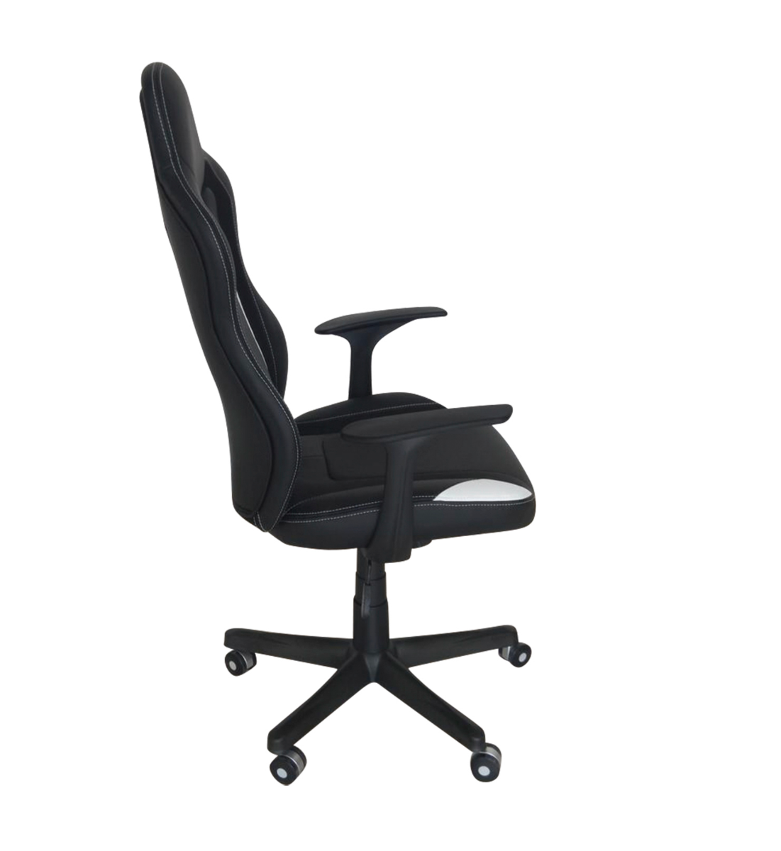 Poltrona da ufficio regolabile in altezza, funzionale colore grigio scuro