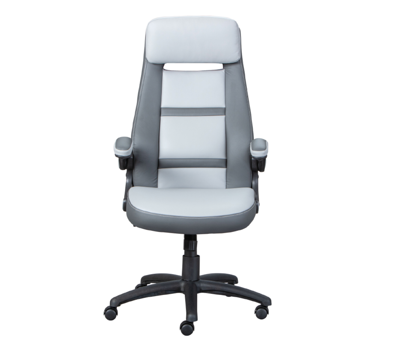 Pratico Poltrona da ufficio con ruote, colore grigio