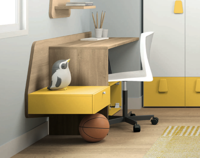 scrivania orchidea bambine