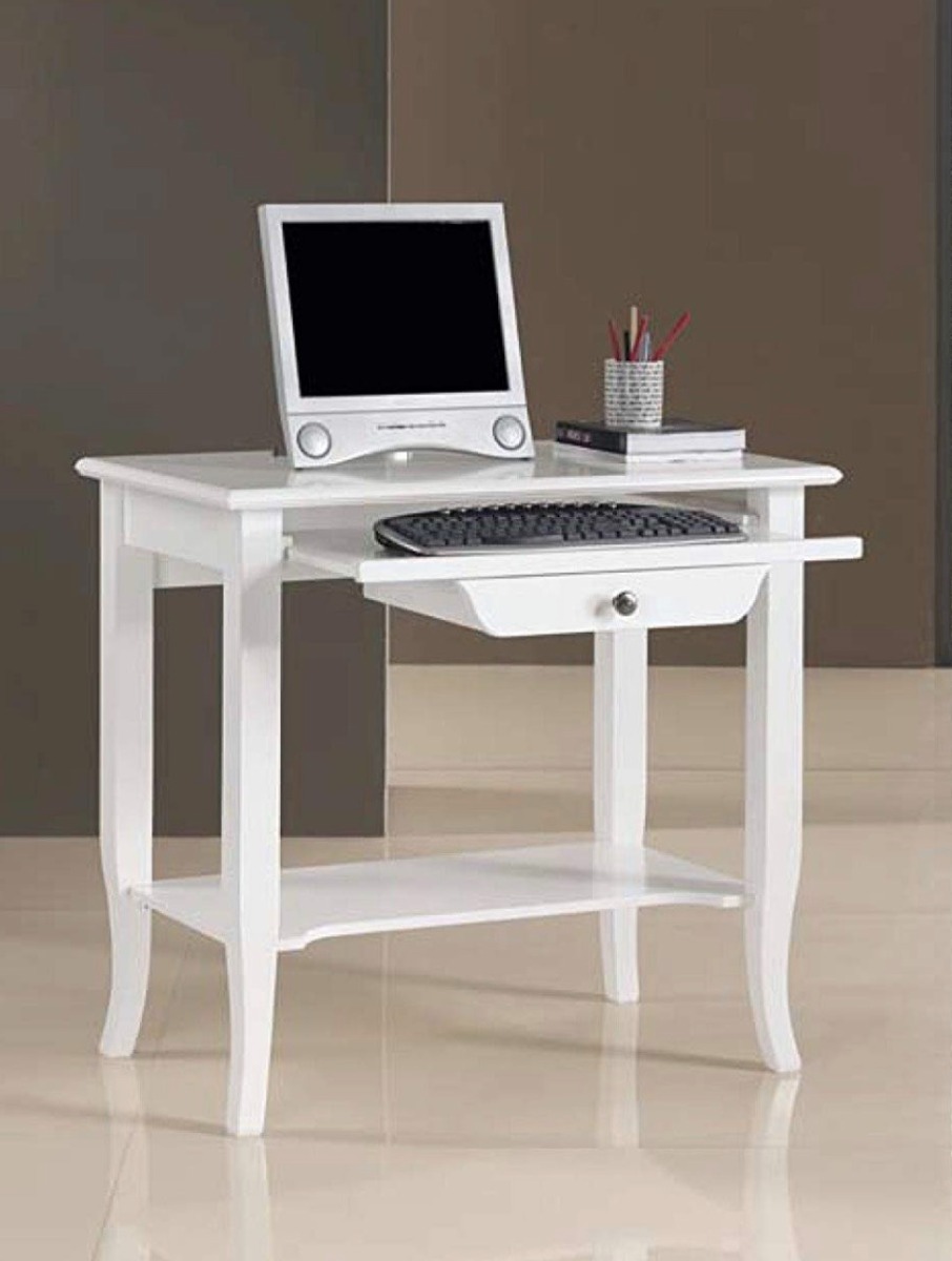 Scrittoio in legno, gambe a sciabola 85x49 H.79