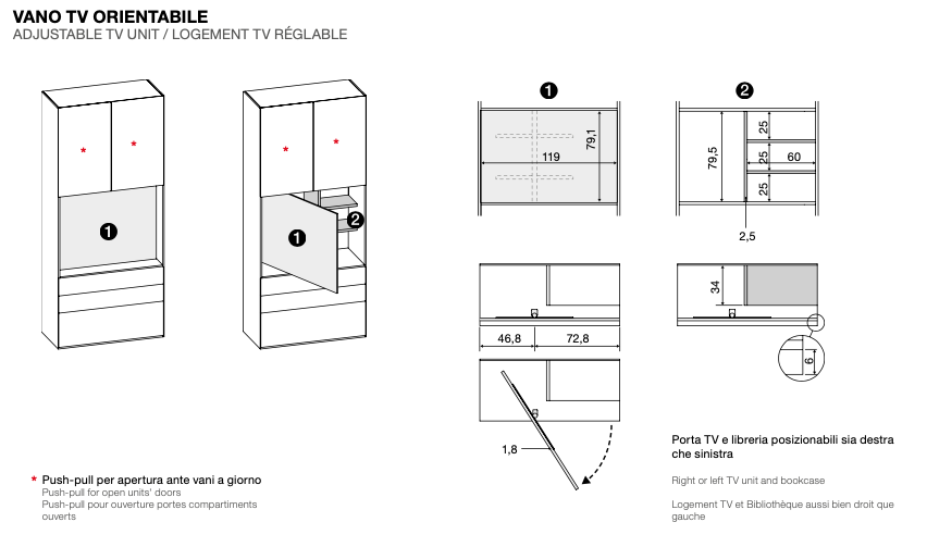 Camera ragazzi bianca e noce biondo, con zona studio