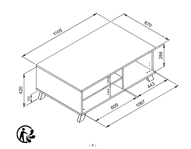 Tavolino basso in offerta 