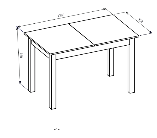 Tavolo allungabile stile nordico