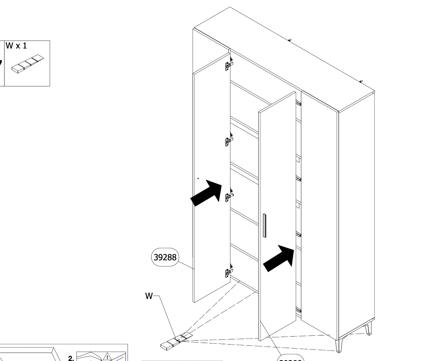 Offerte Black friday armadio 4 ante 