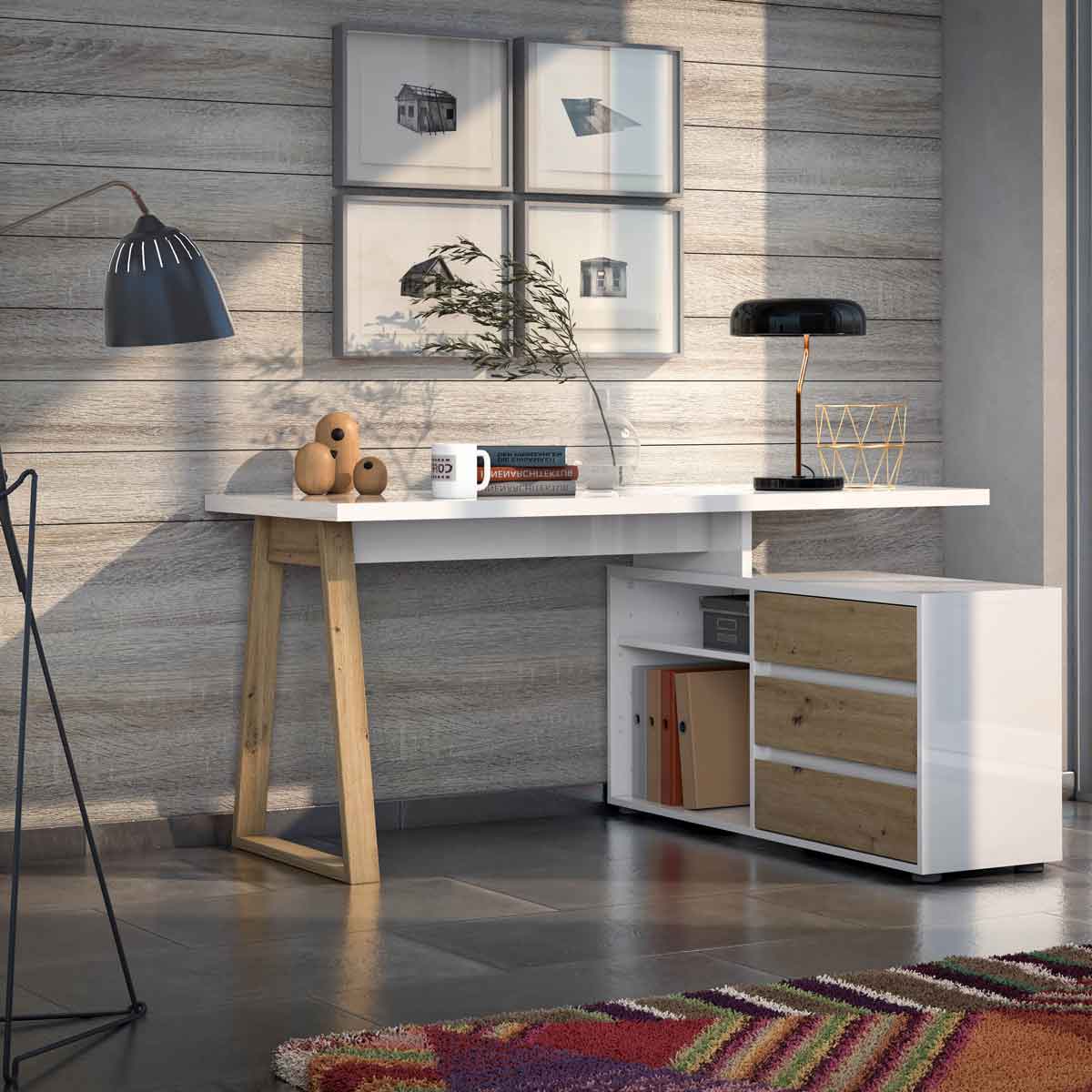 scrivania pluriposizionabile in offerta