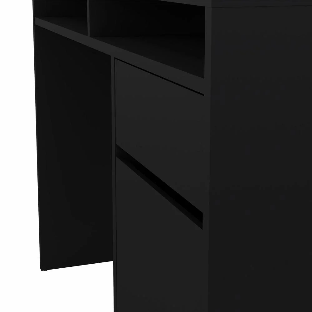 scrivania nero opaco