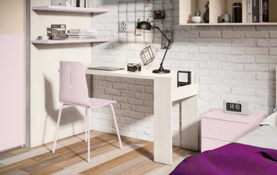 cameretta rosa x bambina