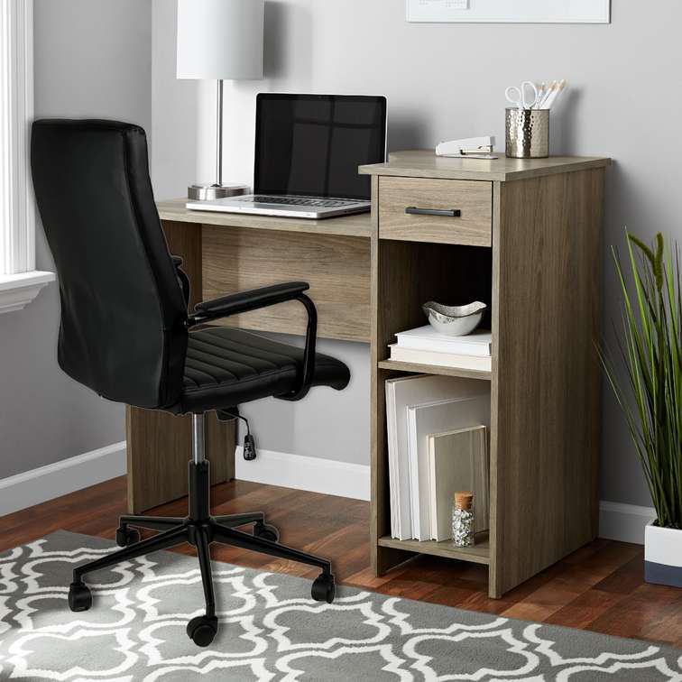 Poltrona da ufficio moderna, semi-direzionale colore  Nero