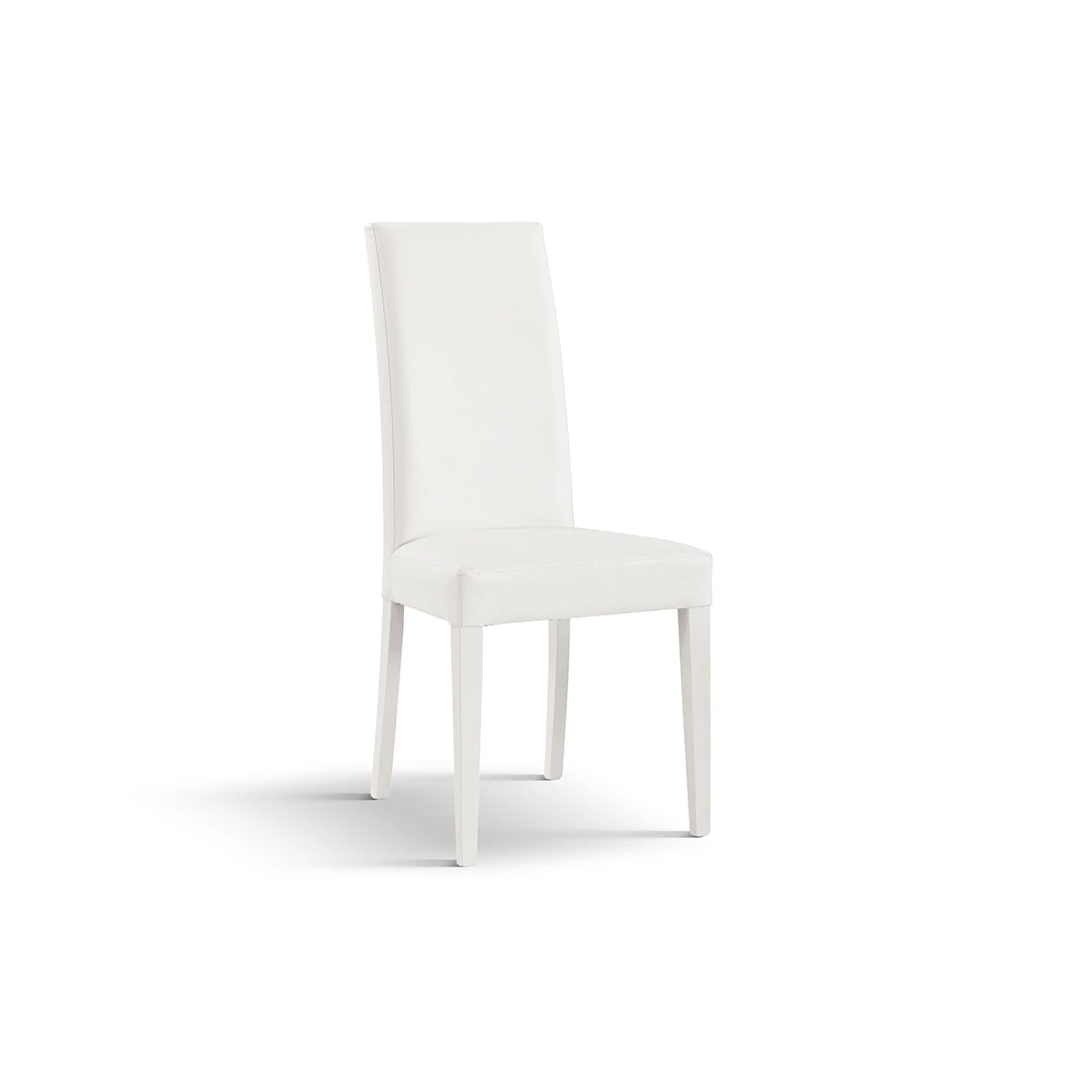 sedia ecopelle bianca