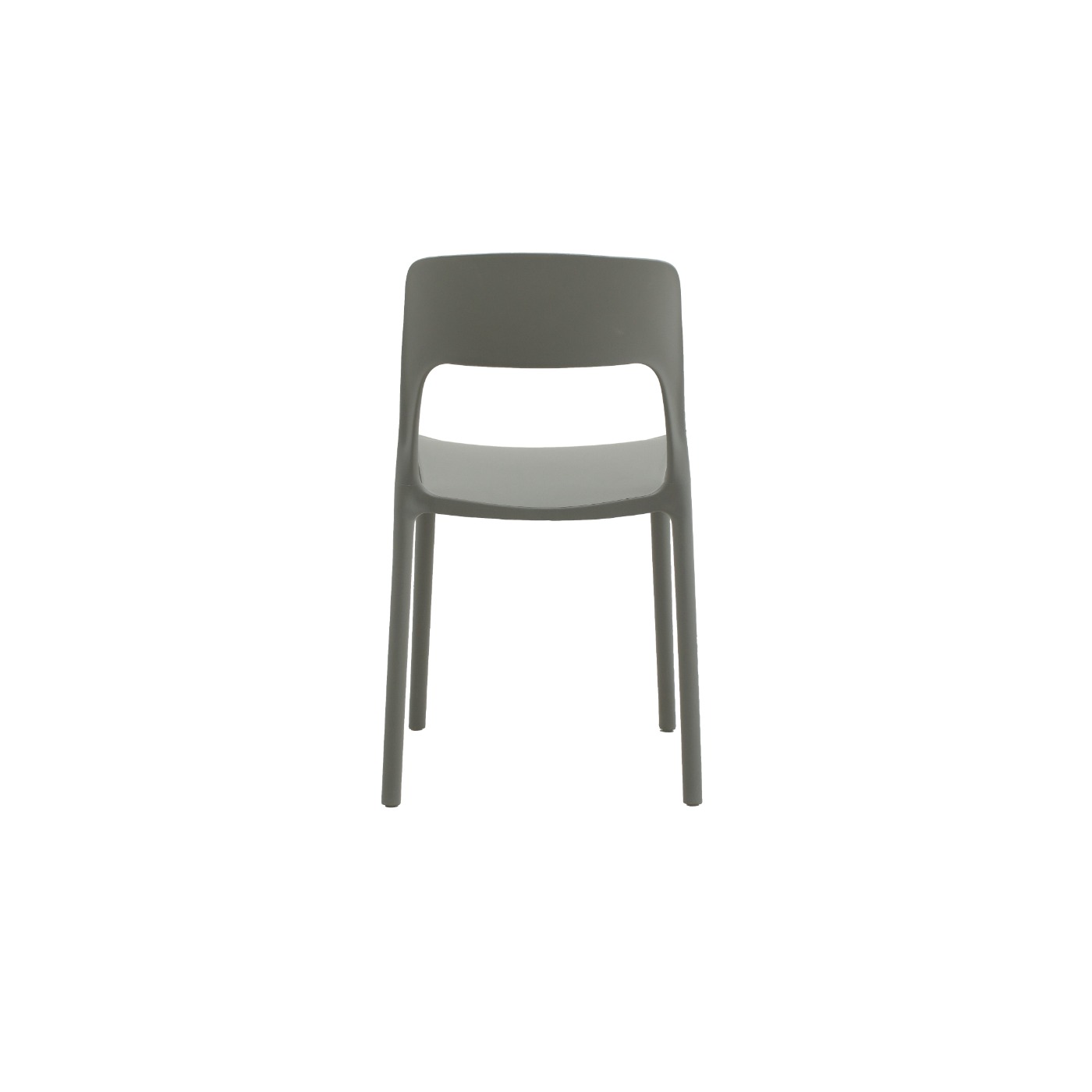 Sedia per interni ed esterni, 42x83x50 h cm, color Grigio