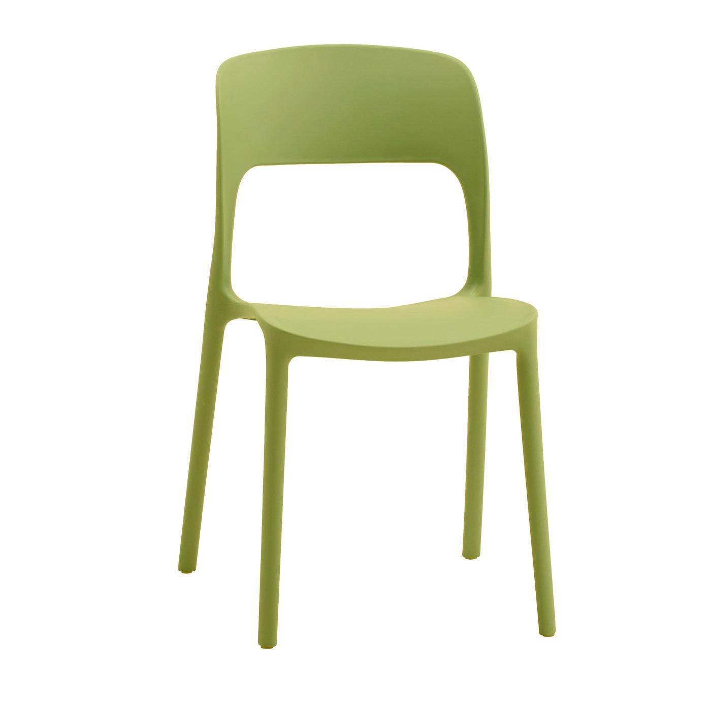 sedia verde da esterno