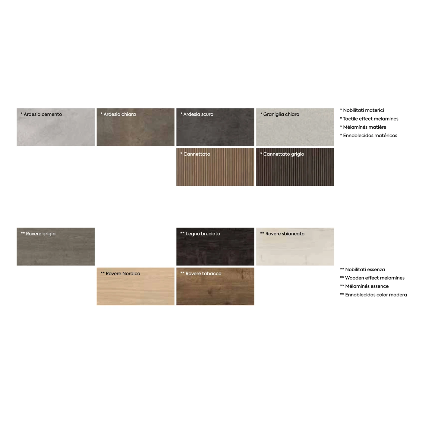 settimino legno e bronzo