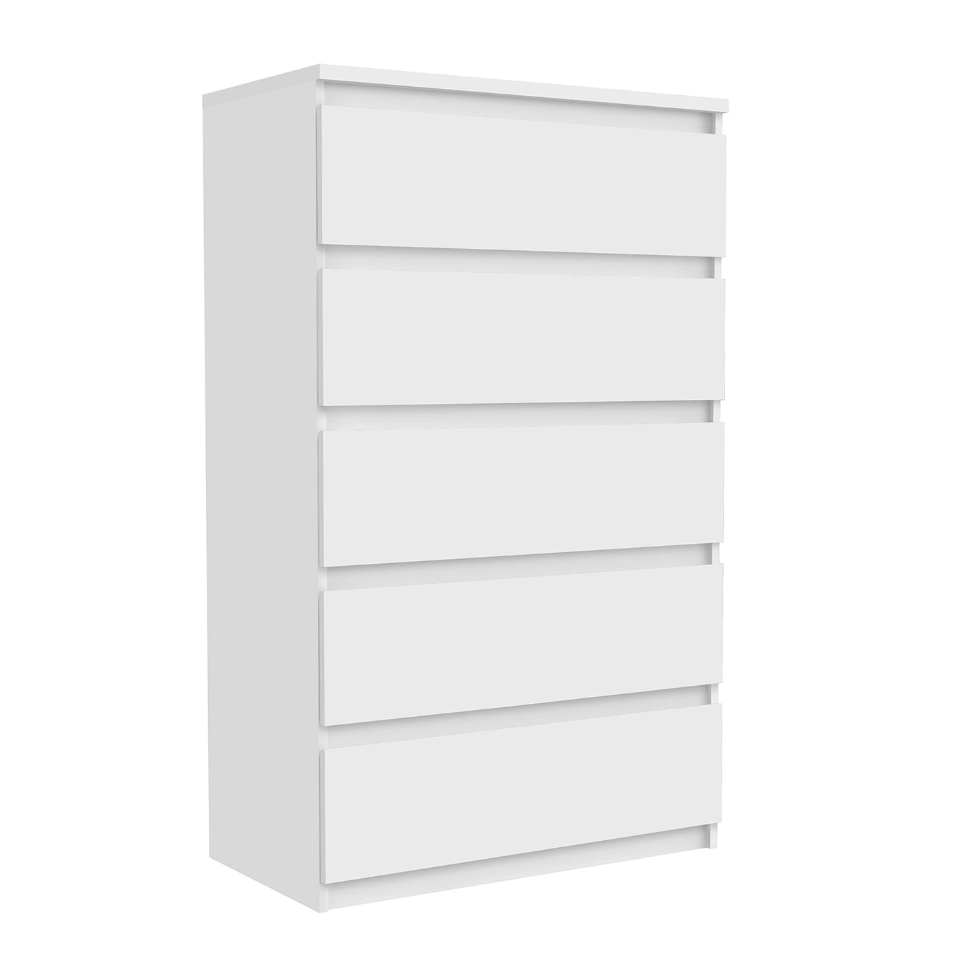 settimino 5 cassetti bianco