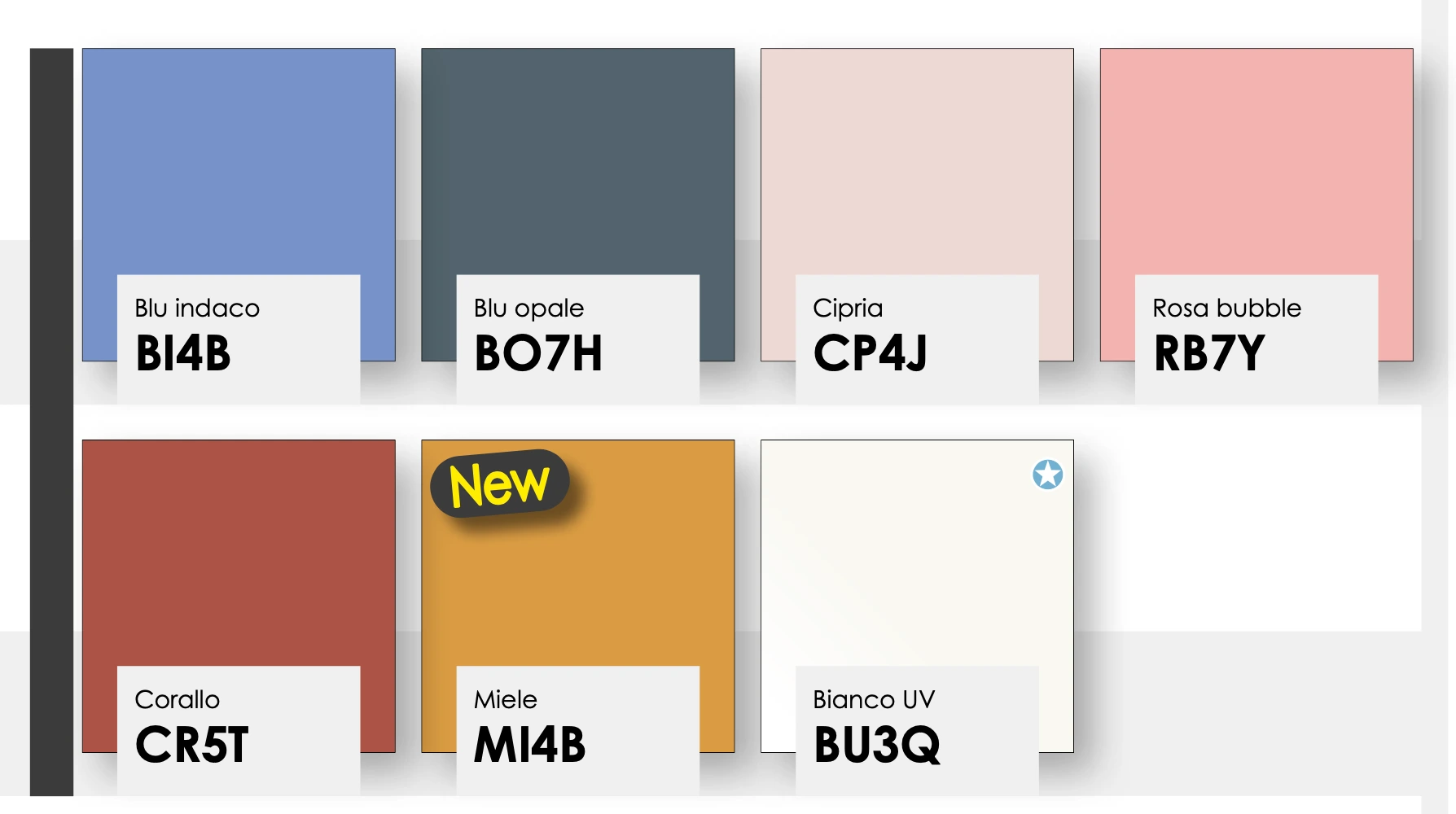 Settimino bicolor 5 cassetti con piedini, Rovere dorian e Grigio titanio