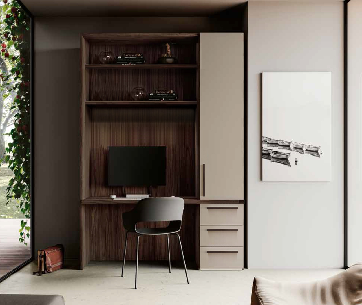 Zona studio per Smart working in Noce Moro e Visone