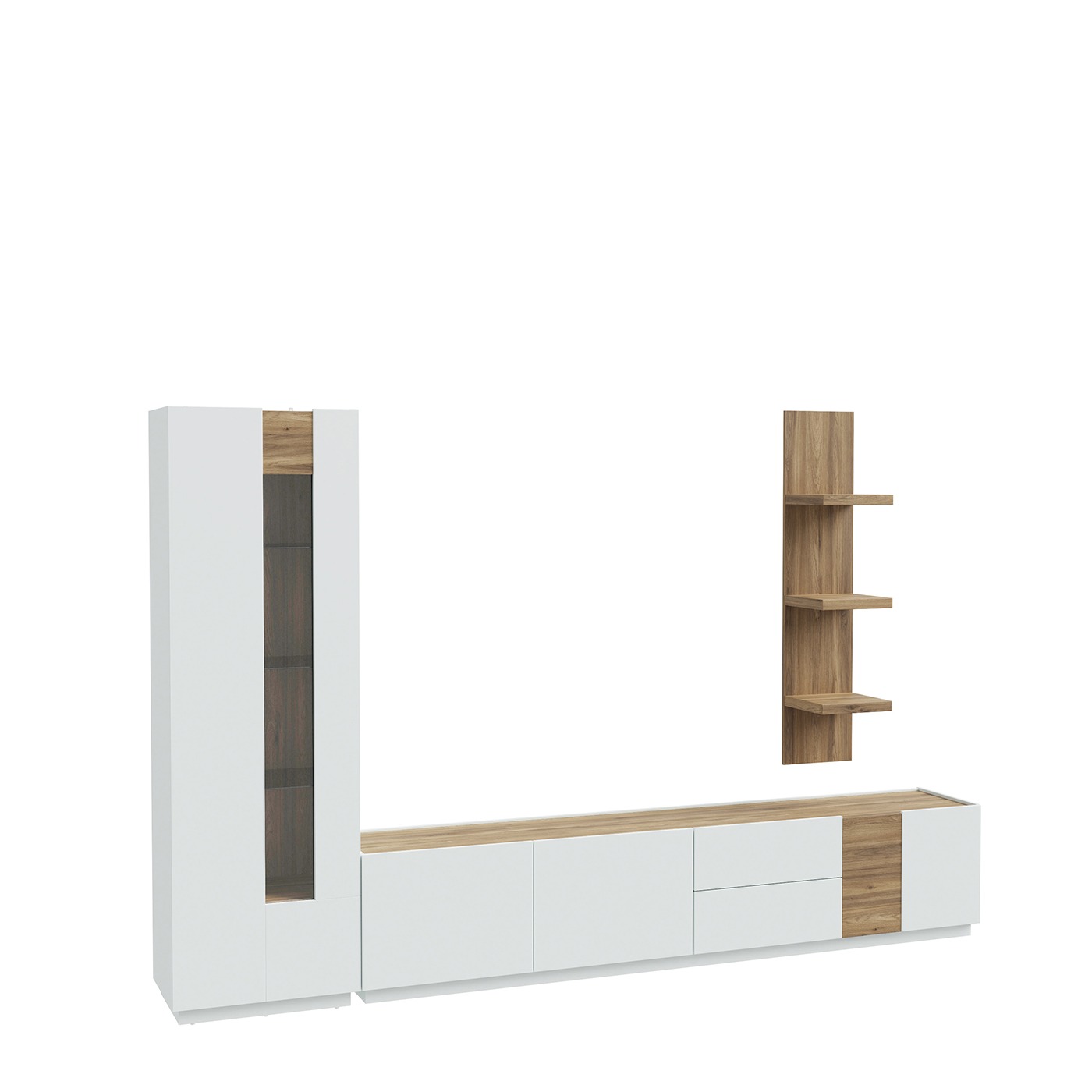 Parete attrezzata moderna in sconto