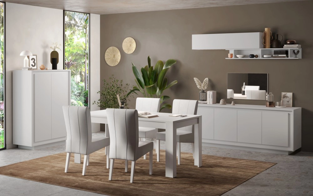 madia alta bianca opaco