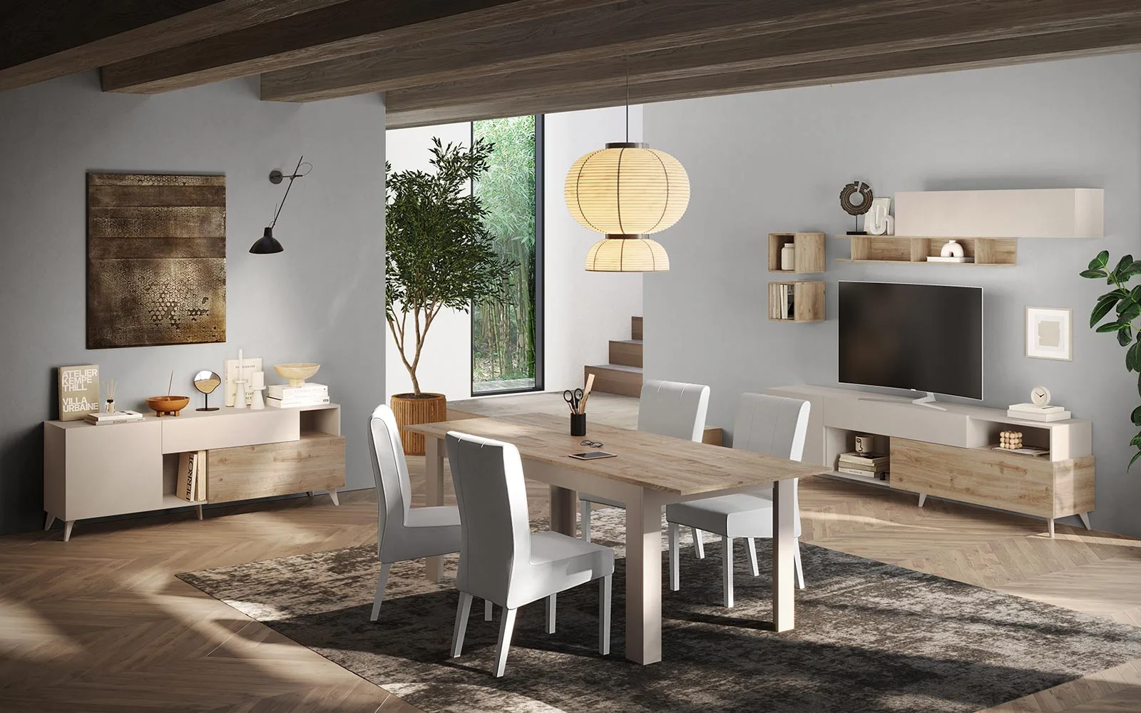 soggiorno cashmere moderno