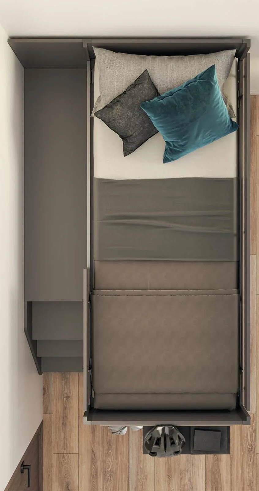 soppalco sabbia e antracite