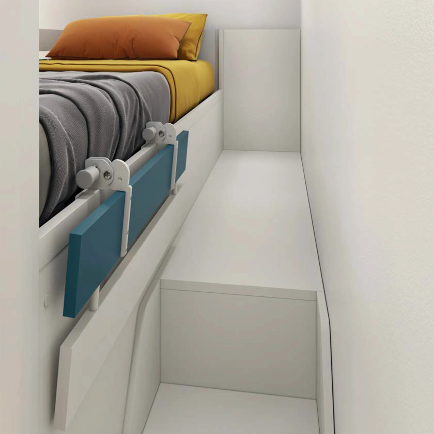 castello blu e bianco