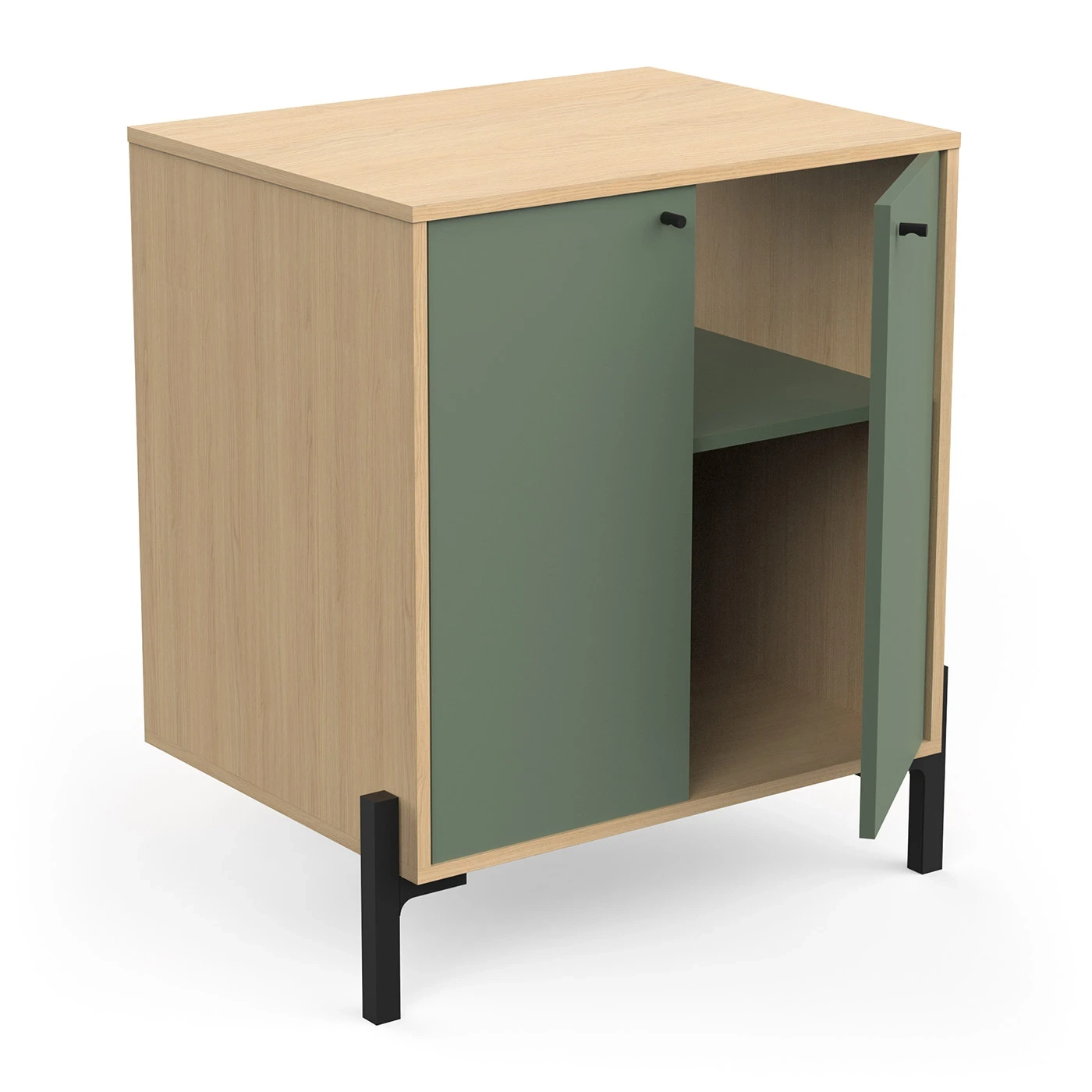 mobile sottolavabo verde