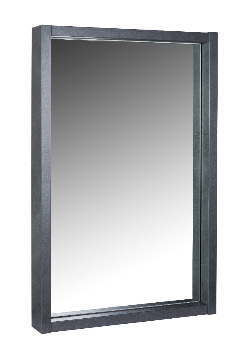 Specchio finitura Grigio smoke, Made in Italy