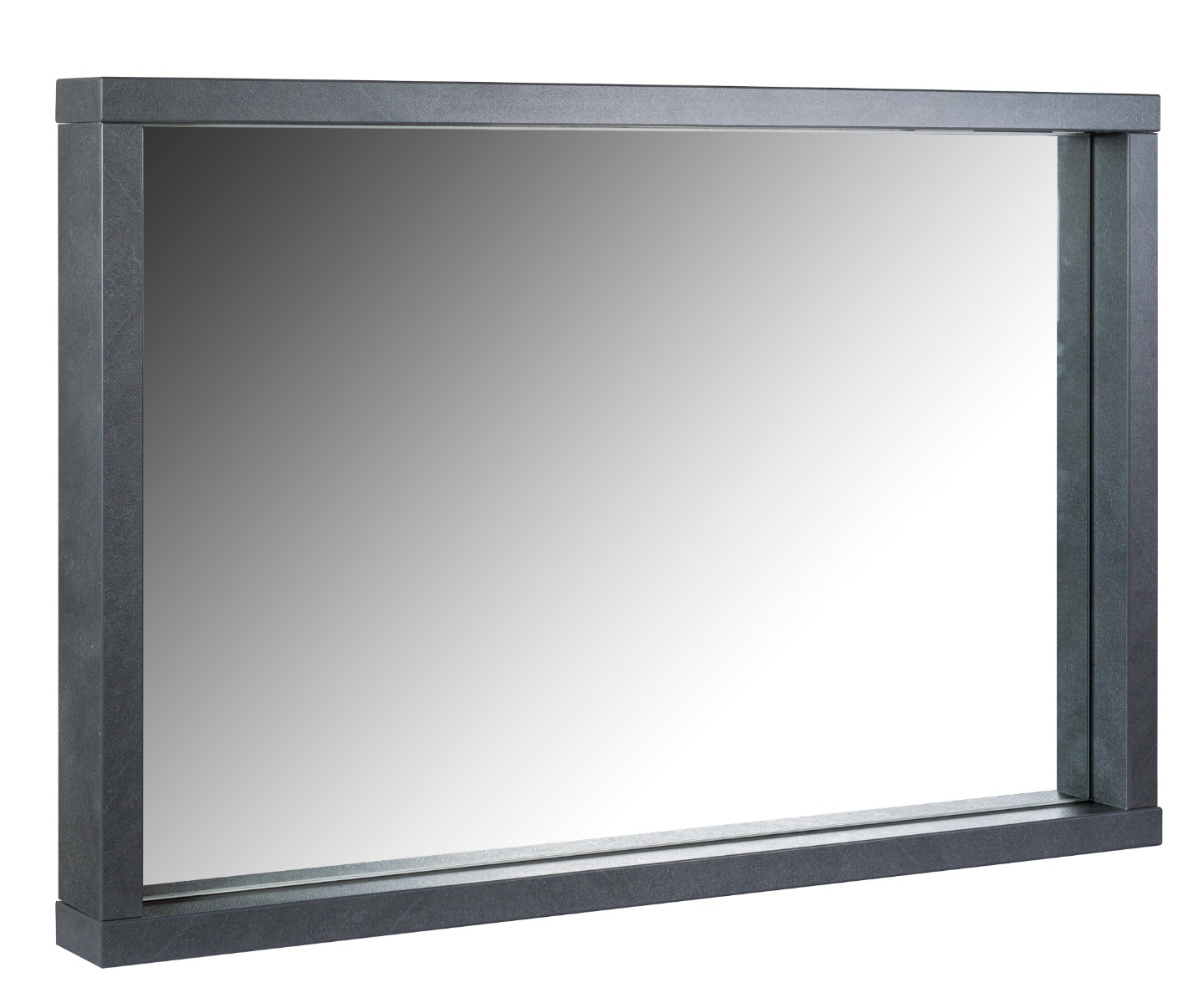 Specchio finitura Grigio smoke, Made in Italy