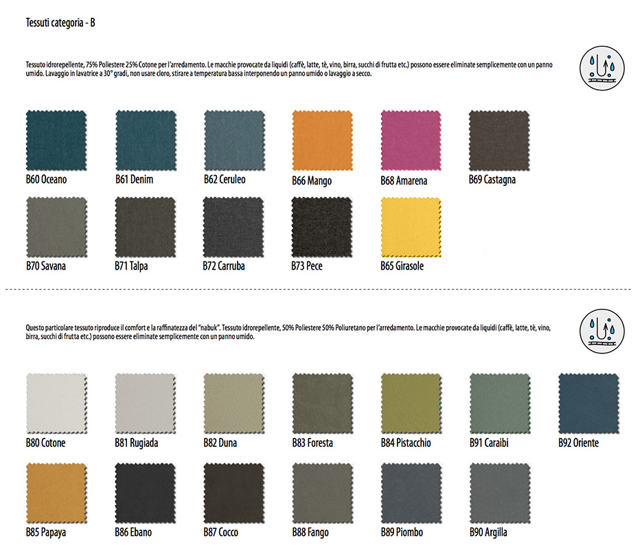 Letto singolo Ginger Moretti Compact con cuscino nella testata, Cotone e Lampone