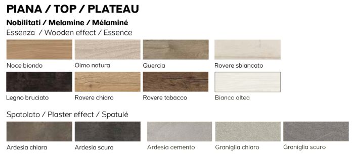 Sala completa composta da madia 3 ante 2 cassetti e tavolo L.160 allungabile 