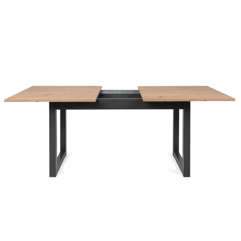 Tavolo allungabile colore Rovere oak e Antrancite Zenzero Shop