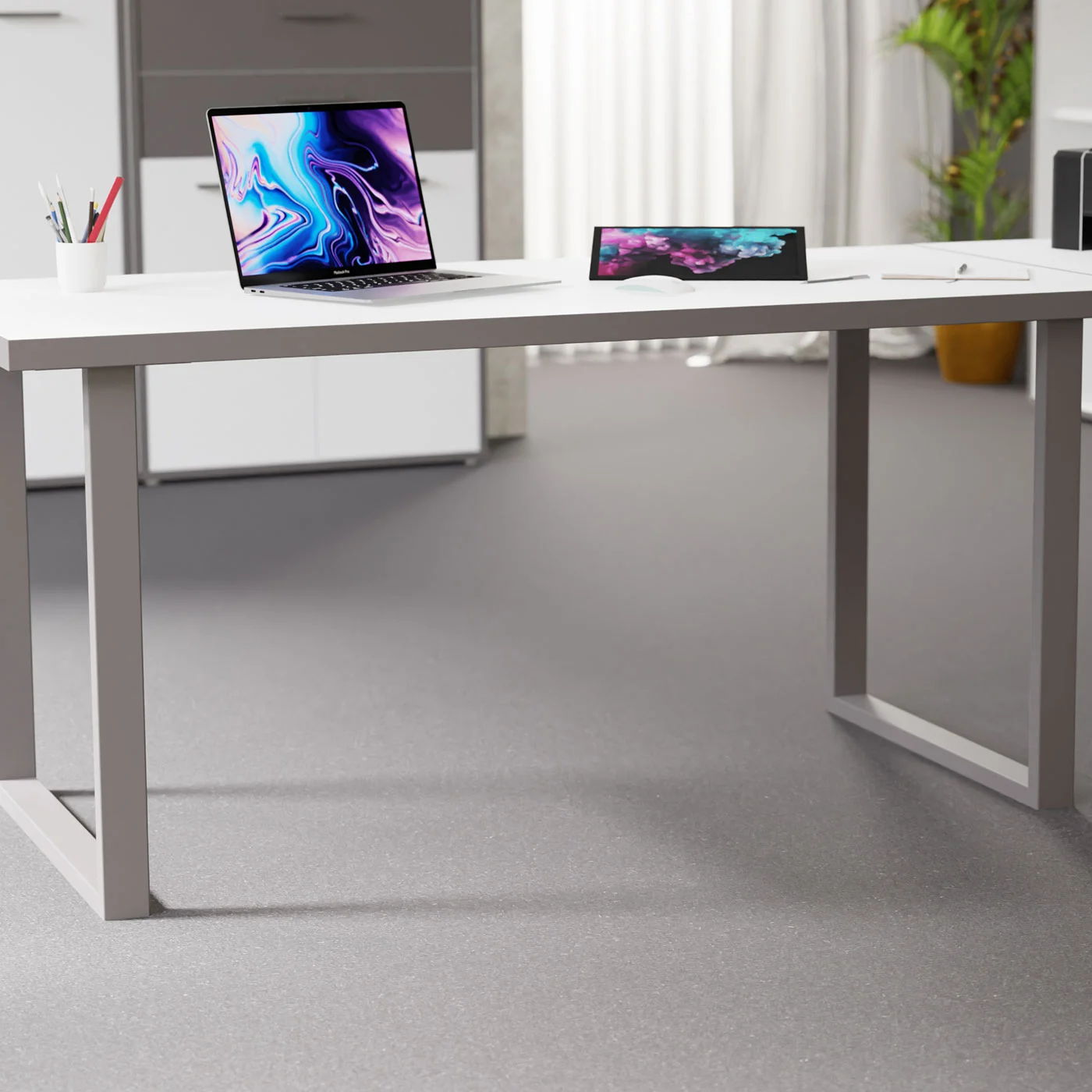 Scrivania larga in sconto