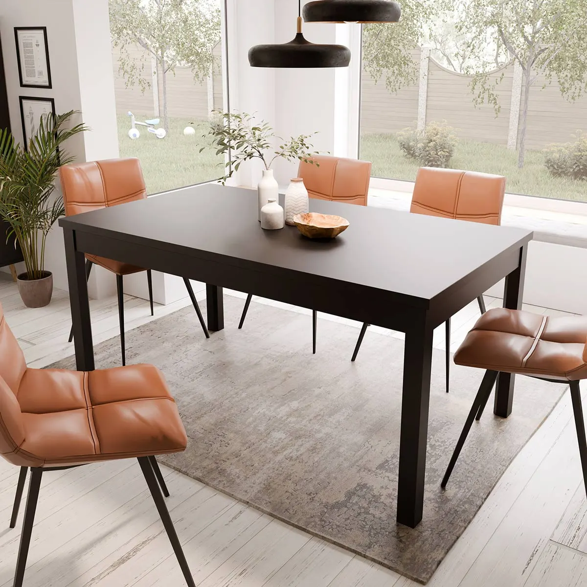 tavolo scontato finitura nero