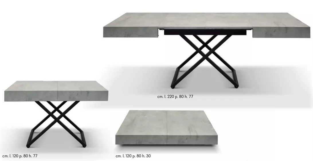 tavolino moderno rovere rustico offerta