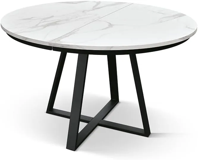 Tavolo con 2 allunghe da 40 cm