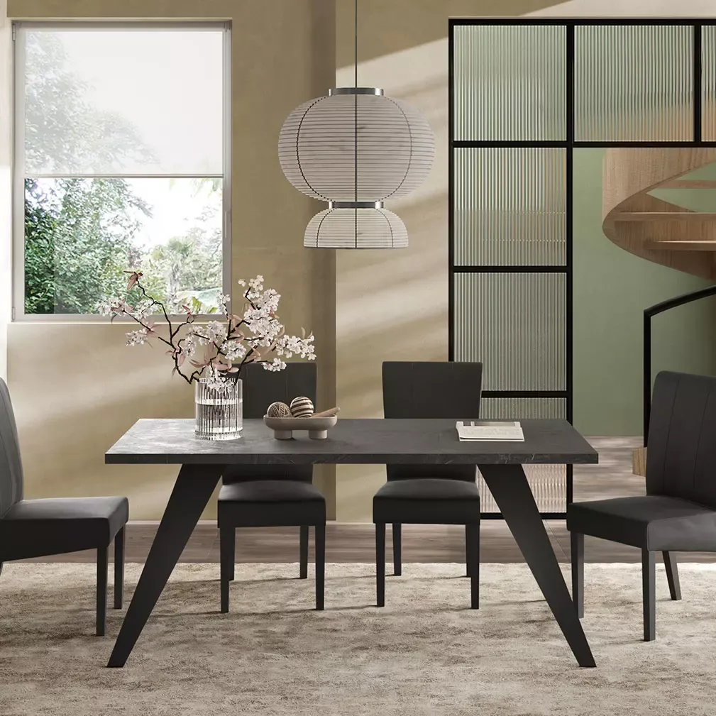 soggiorn ardesia e piombo moderno